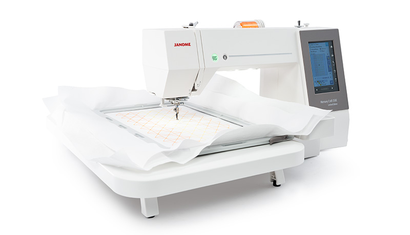 Janome 550ELE  Large extension table